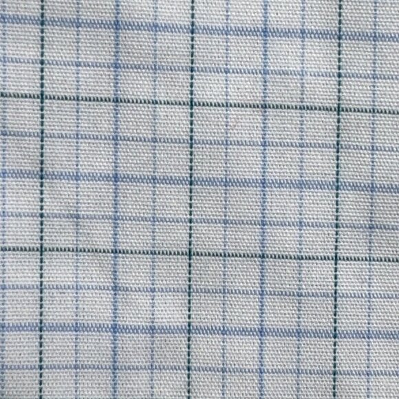 Brooks Brothers Long Sleeve Button Up Shirt Blue Check 15 34/35 Regent Non Iron - Picture 10 of 15
